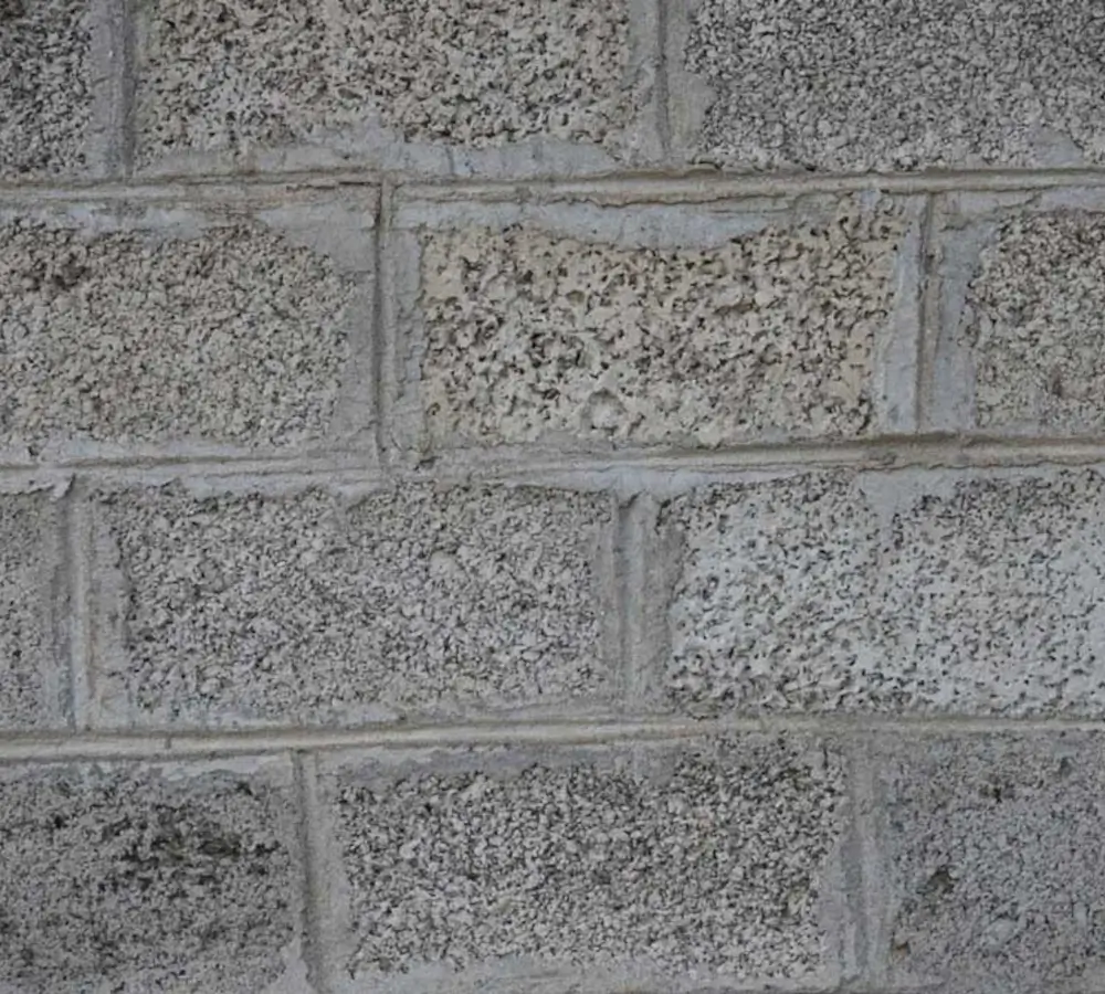 New Concrete Block Walls